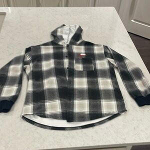 Supreme x Nike flannel size XL in excellent condition.